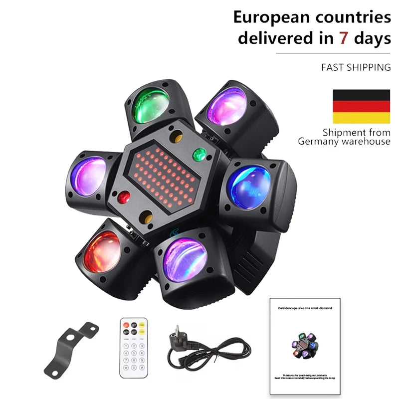 Mini RGBW Moving Head Stage Light