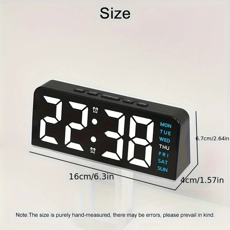Modern LED Digital Alarm Clock