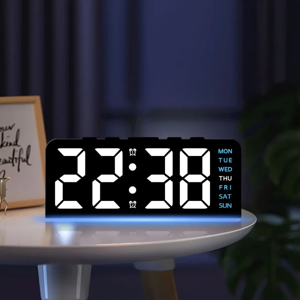 Modern LED Digital Alarm Clock