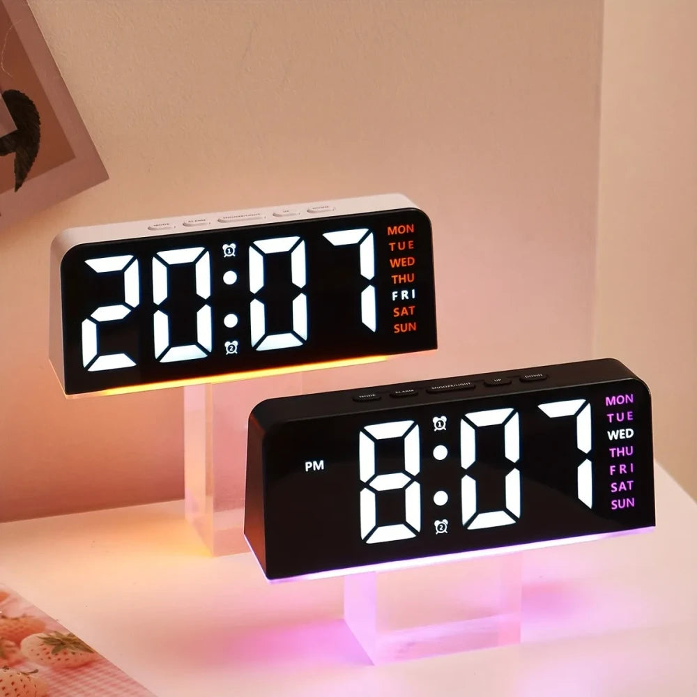Modern LED Digital Alarm Clock