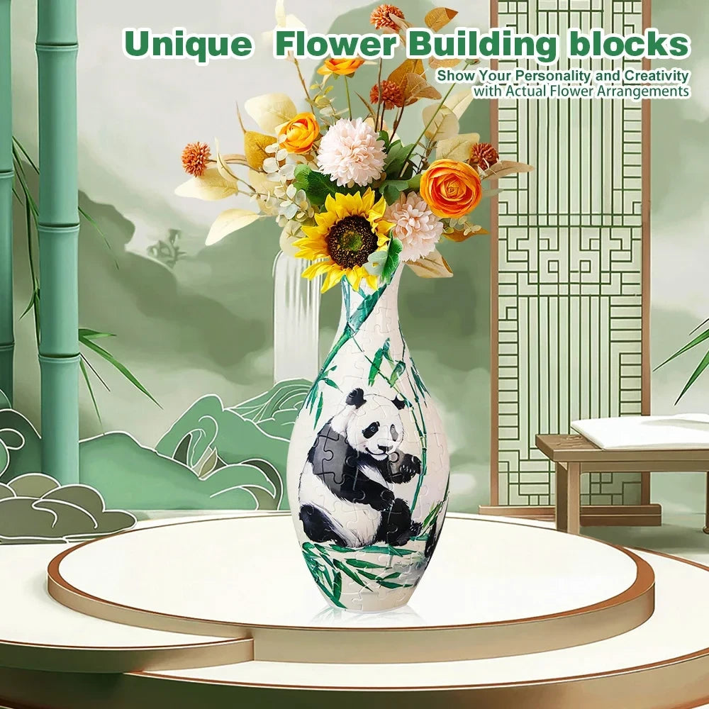 DIY Decorative 3D Vase Puzzle