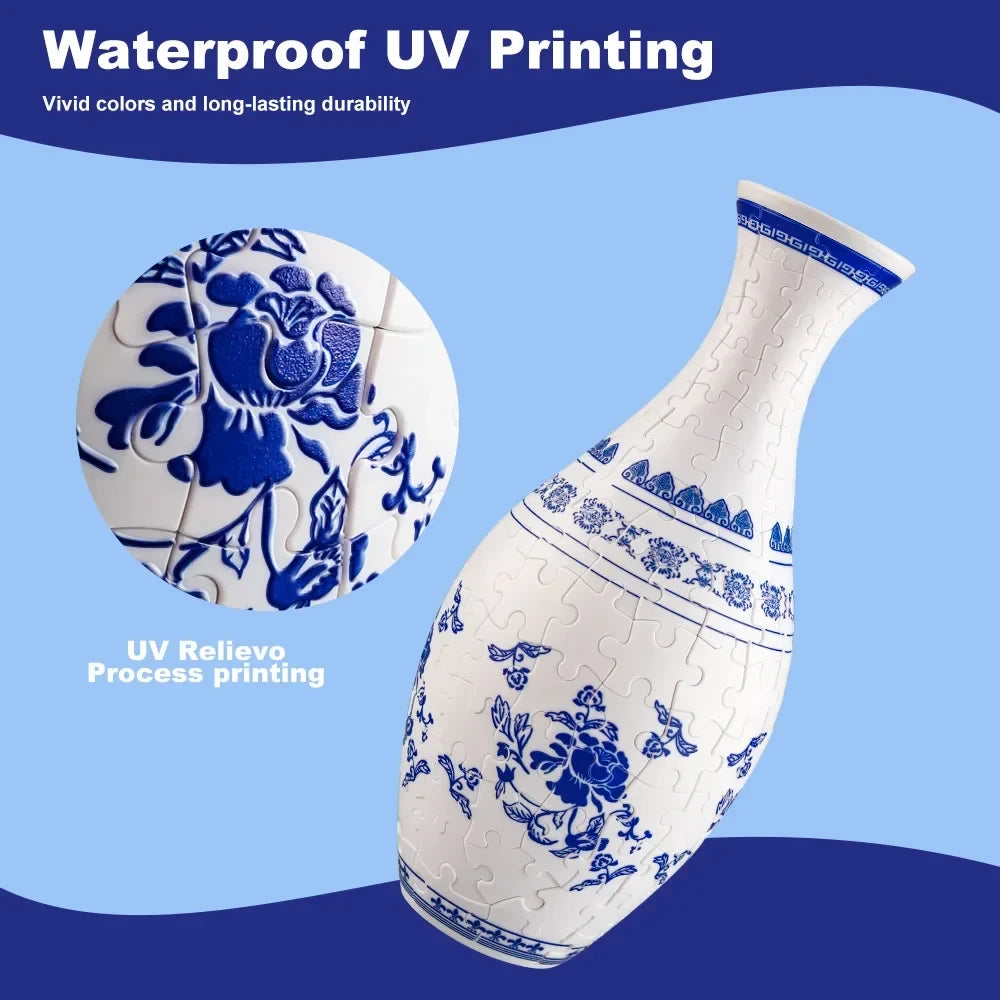 DIY Decorative 3D Vase Puzzle