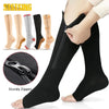 Zippered Knee High Compression Socks