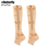 Zippered Knee High Compression Socks