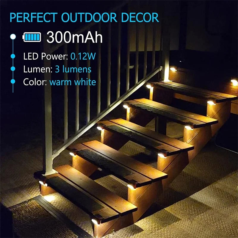 Waterproof Solar Deck Lights