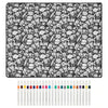 DIY Coloring Blanket with Markers