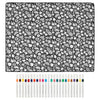 DIY Coloring Blanket with Markers