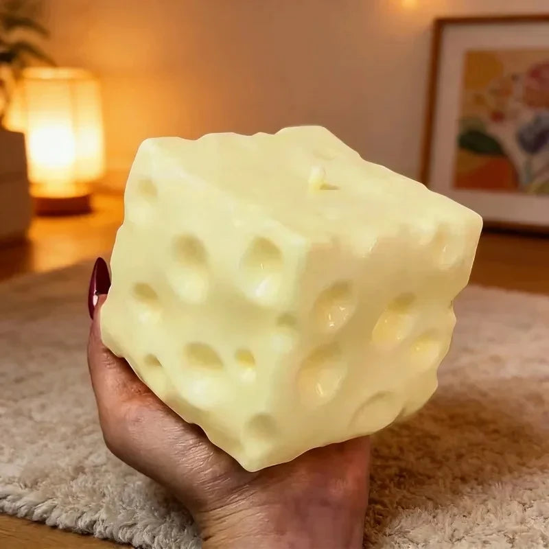 Extra Large Cheese Squeeze Toy