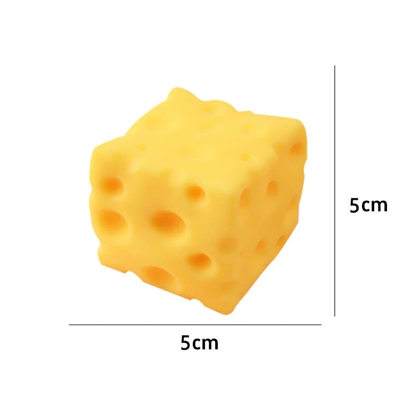 Extra Large Cheese Squeeze Toy