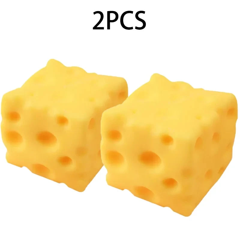 Extra Large Cheese Squeeze Toy