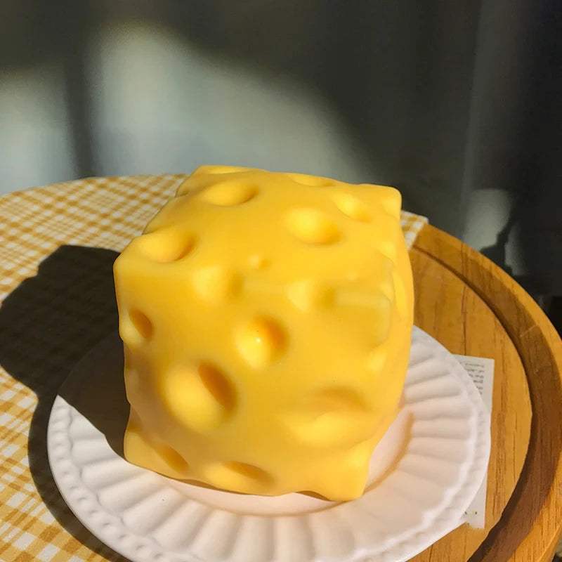 Extra Large Cheese Squeeze Toy