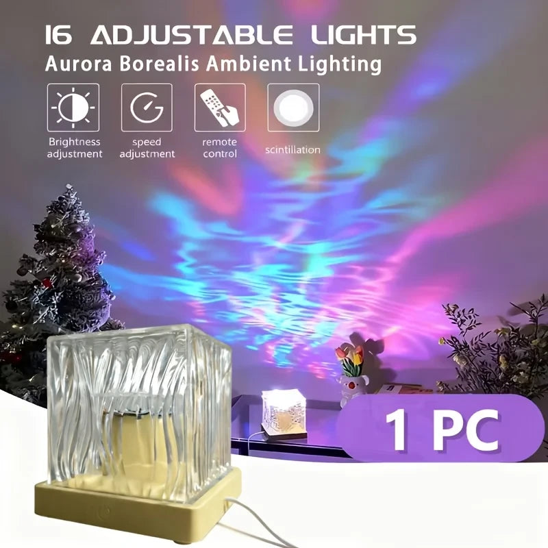 USB Powered LED Aurora Galaxy Projector
