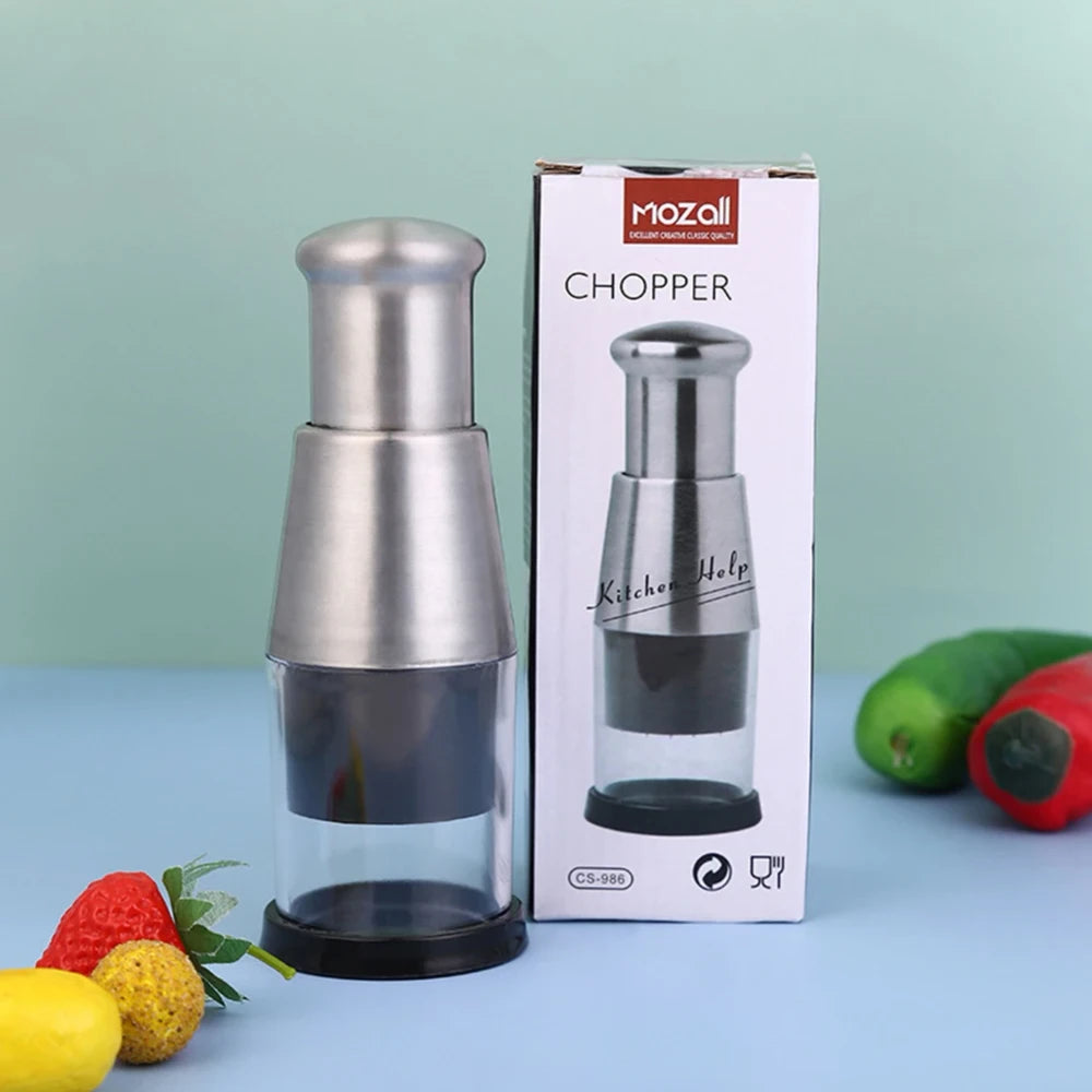 Stainless Steel Manual Hand Chopper