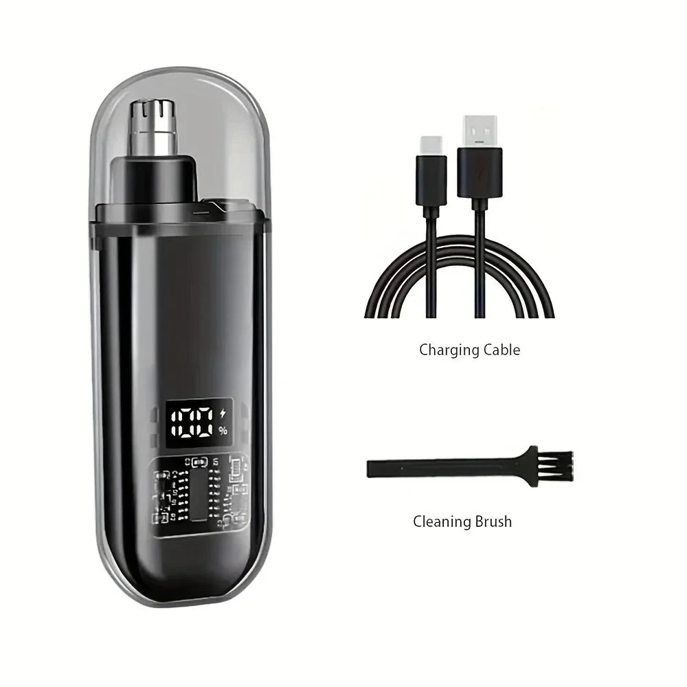 USB C Rechargeable Nose Hair Trimmer