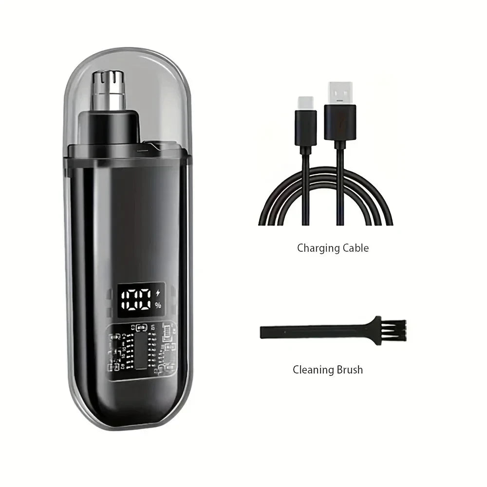 USB C Rechargeable Nose Hair Trimmer