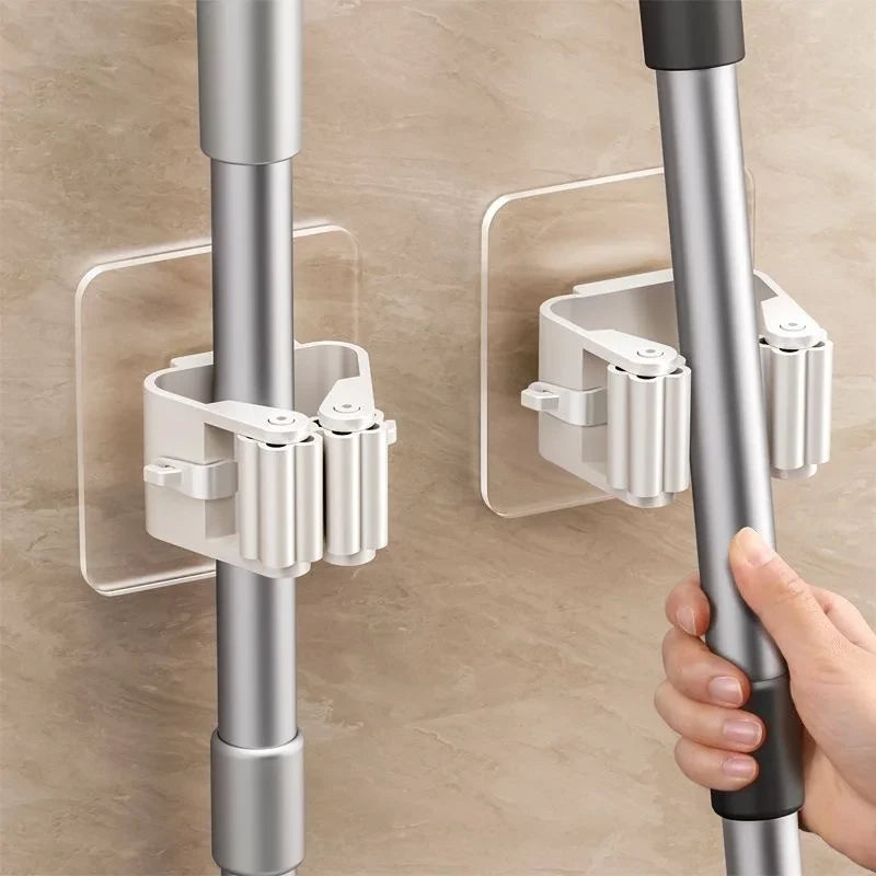 Adhesive Wall Mounted Broom Holder