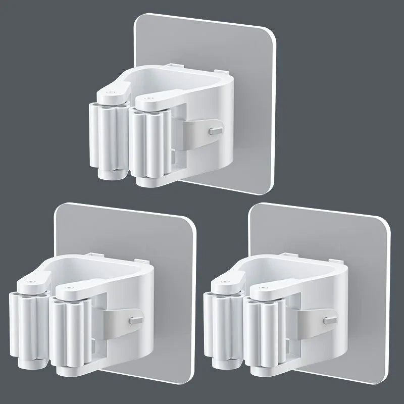 Adhesive Wall Mounted Broom Holder