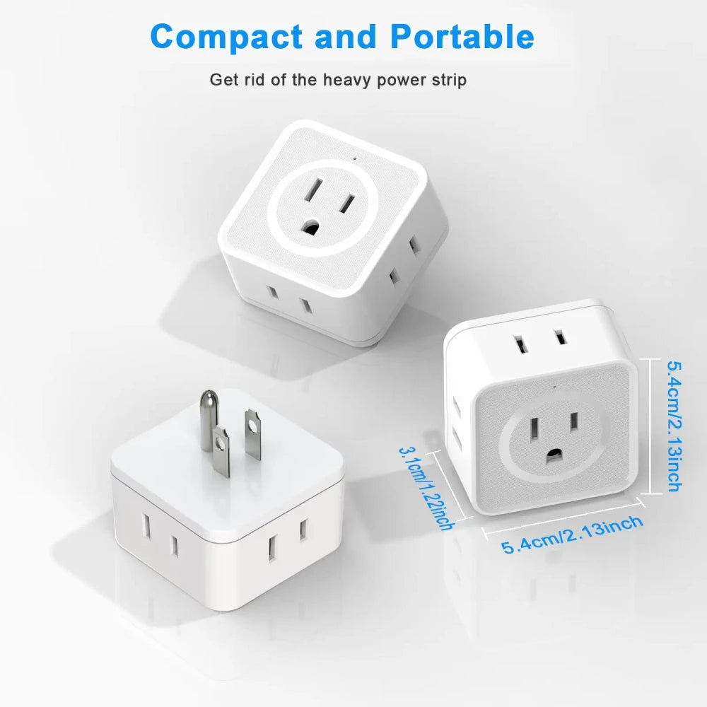 5 Way Multi Plug Outlet Extender
