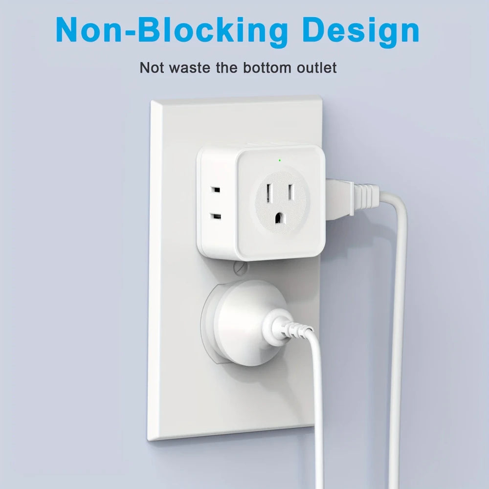 5 Way Multi Plug Outlet Extender
