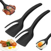 Nylon Grip Flip Spatula Tongs
