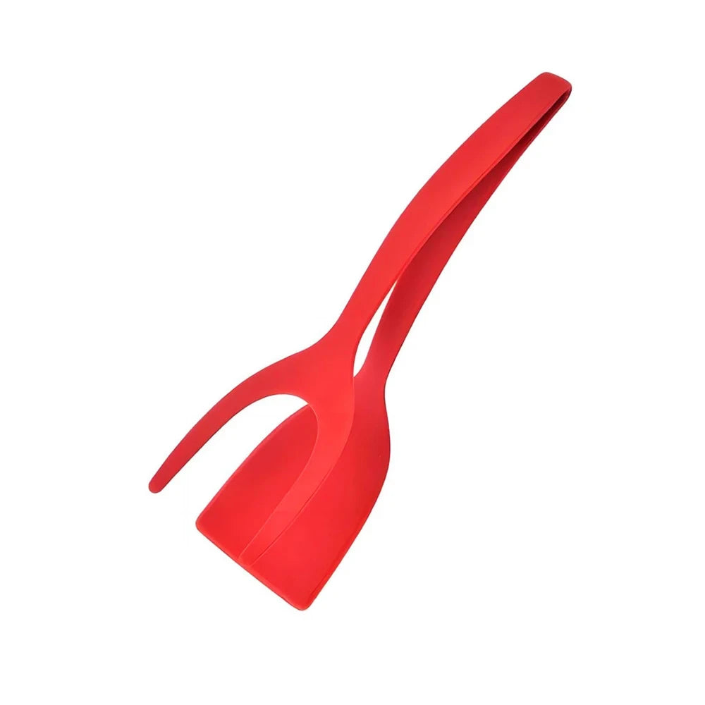 Nylon Grip Flip Spatula Tongs