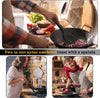 Nylon Grip Flip Spatula Tongs