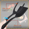 Nylon Grip Flip Spatula Tongs