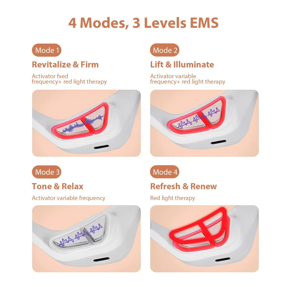 EMS Red Light Eye Massager