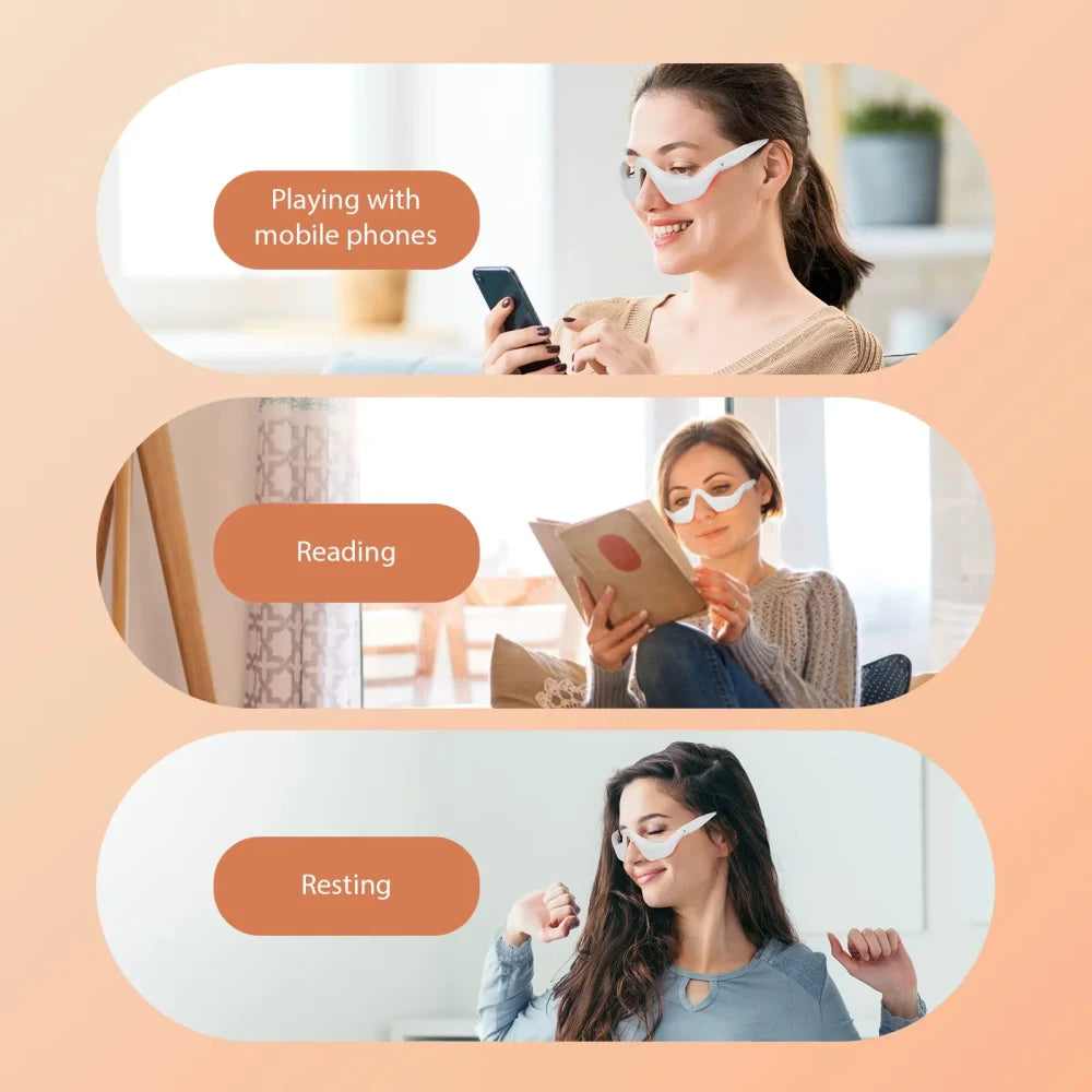EMS Red Light Eye Massager