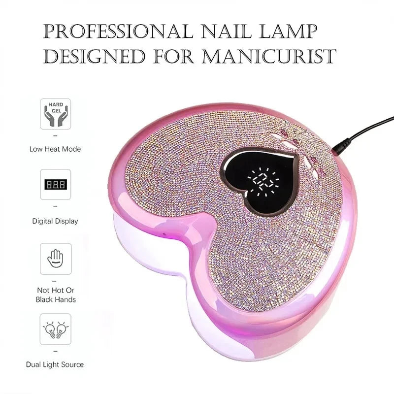 Rechargeable Nail Drill and UV Lamp