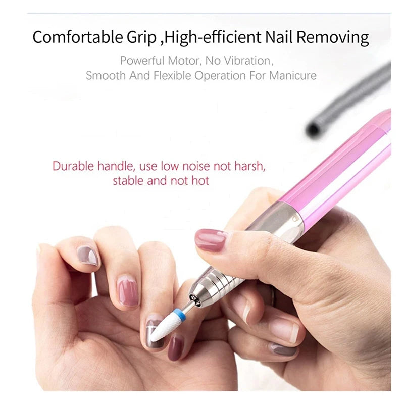 Rechargeable Nail Drill and UV Lamp