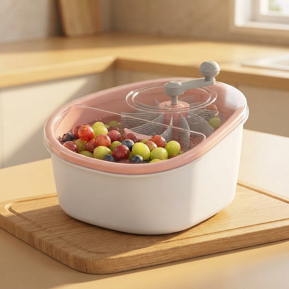 Manual Vegetable and Fruit Spinner